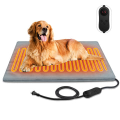 Almohadilla AFDUV calentamiento exterior para perros y gatos, mantiene calor al aire libre.