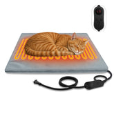 AFDUV almohadilla de calor para mascotas con ajuste de temperatura en interiores.