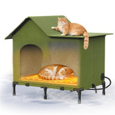 AFEIOFT casa-gato-exterior-caliente refugio cálido para exteriores.