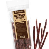 A Freschi Buffalo Dog Treats: jerky de búfalo, sabor intenso y bajo en grasa.