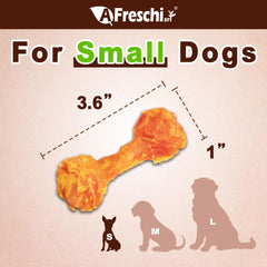 Caja de 40 tendones de pavo A Freschi para perros.