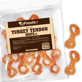 A Freschi Tendones de Pavo para Perros, fuente proteica natural de alta calidad.