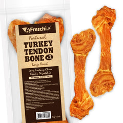 Afreschi tendones de pavo, procedencia EE. UU., alto contenido proteico para perros.