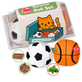 Agape juguete gato relleno hierba gatera, estimula juego y olfato