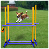 AHAILUOO barra de ajuste para salto de perro, ideal para progresión de entrenamiento