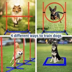 AHAILUOO caja-pausa-entrenamiento-perro: pausa controlada para obediencia y descanso entre ejercicios.