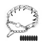 Aheasoun collar de púas para perro grande en entrenamiento seguro