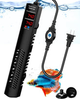 AHJ calefactor para acuario con control externo facilita ajustes sin mojarse