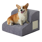 Escalera Ahpmeoa para cama de dos pasos, subida fácil y estable