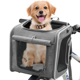 Cesta-bici-perro-expandible de AHTOHAA para paseos más amplios