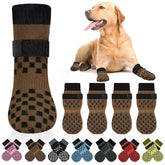 AIEDOULER calcetines-antideslizantes-agarre: mejor tracción en suelos duros para perros.