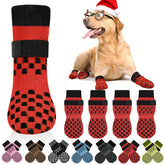 AIEDOULER calcetines antideslizantes para perros brindan mayor estabilidad en suelos lisos.