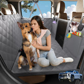 AIEDOULER cobertor asiento trasero perros: protección total y fácil limpieza.