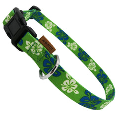 Collar Aiminto con diseño floral hawaiano para paseos con estilo