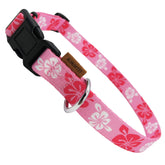 Collar Aiminto con patrón floral hawaiano para paseos con estilo