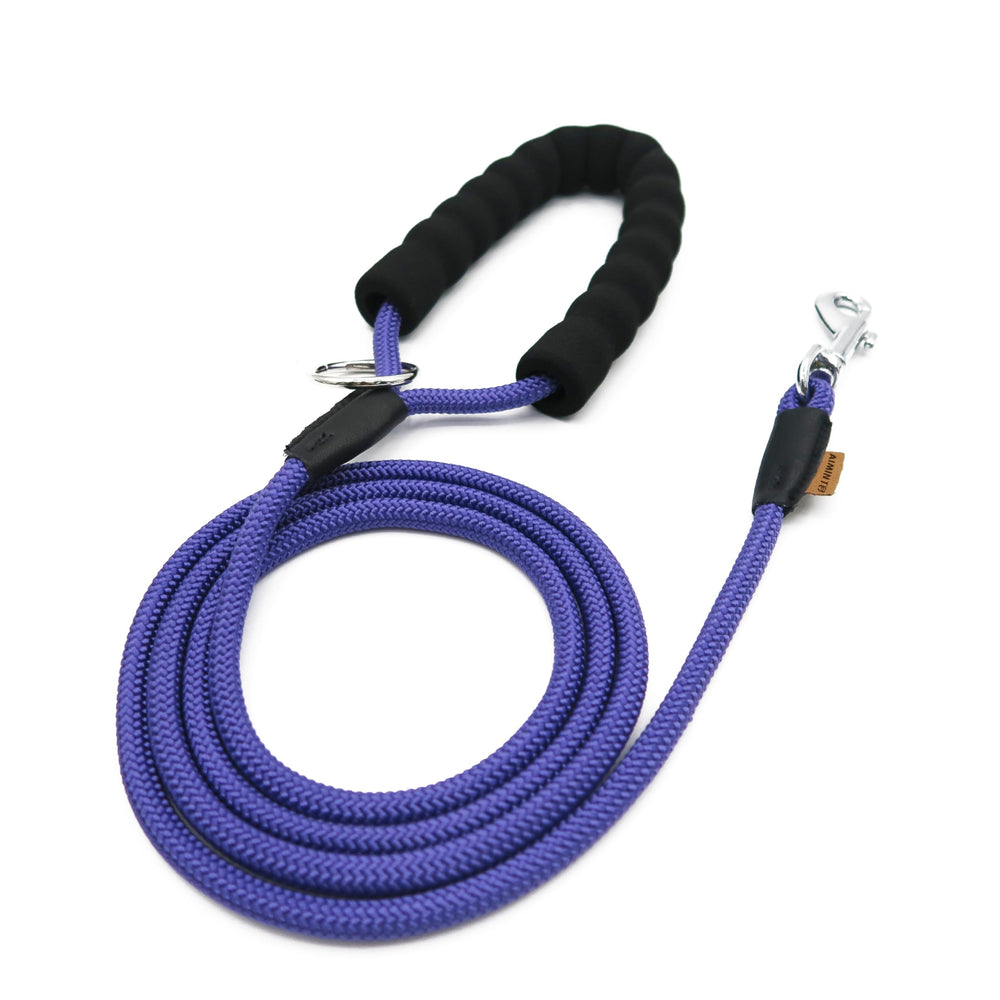Aiminto Correa para Perro Trenzada 6 ft: control suave y cómodo en paseos.