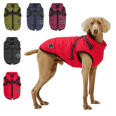 Aimydog abrigo para perro con arnés incorporado, cómodo y seguro.