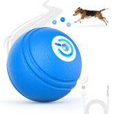 Pelota interactiva AIPERRO azul para juegos activos al aire libre.