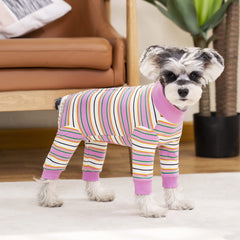 AITOLI pijama quirúrgico para mascotas macho o hembra, orificios prácticos para necesidades