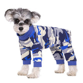 AITOLI traje recuperación para perro con manga larga, cómodo y protege la zona tratada.