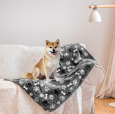 AIWEK manta perro impermeable estampada, protege sofá y muebles de manchas.