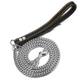 AIYIDI cadena para perros de acero inoxidable con acabado pulido y ancho de 12 mm.
