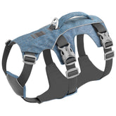 ARNÉS AKAILEA Escape Proof azul con pecho 16-27 pulgadas para caminatas seguras