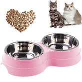 AKEISHE doble plato acero inoxidable para comidas limpias y saludables.