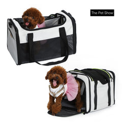 Akinerri Transportín: acceso superior para que la mascota asome la cabeza.