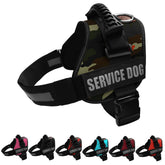 ALBCORP arnés para perro de servicio, reflectante y con asa, mayor visibilidad y control seguro.