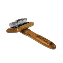 Alcott cepillo deslizante de bambú con pines de acero inoxidable para deshacer nudos eficazmente
