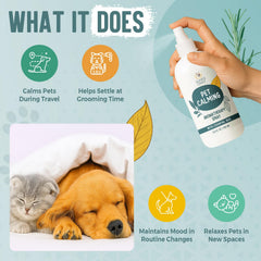 ALFIE'S CHOICE bruma-lavanda-vetiver para relajación suave de mascotas