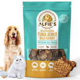 ALFIE'S TREATOS con atún deshidratado al aire para perros, recompensa de alto valor