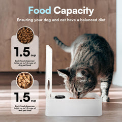 ALL FOR PAWS hielo integrado para mantener la comida fresca