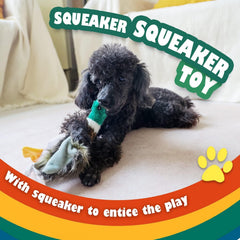 ALL FOR PAWS pato peluche suave, confort y alivio de estrés para tu mascota