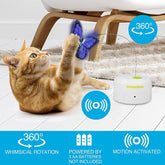 ALL FOR PAWS Mariposa 360° invita a perseguir y ejercitarse.