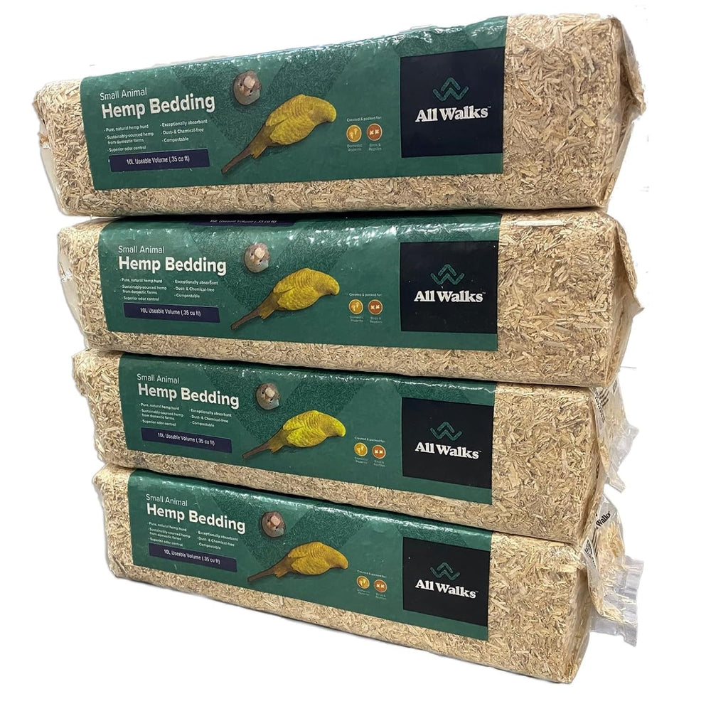 All Walks cama hemp 40l para animales pequeños, opción natural y cómoda.