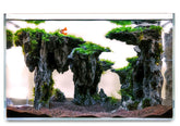 Allcolor Cueva de dioses: roca decorativa para acuario, refugio natural para peces