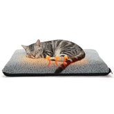 Alphatool cama gato autocalentada de 1,6 pulgadas ofrece calor suave sin electricidad.