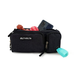 ALTYALTA EZ dispensador de bolsas frontal para recoger desechos durante paseos.
