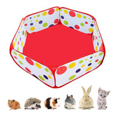 Amakunft cerca para mascotas portátil abierta, ideal para ejercicio rápido al aire libre.