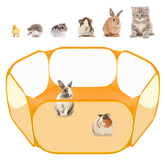 Amakunft corral de juego con malla transparente para vigilar a la mascota.