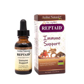 AMBER NATURALZ Reptaid frasco de vidrio de 1 oz para administración segura.