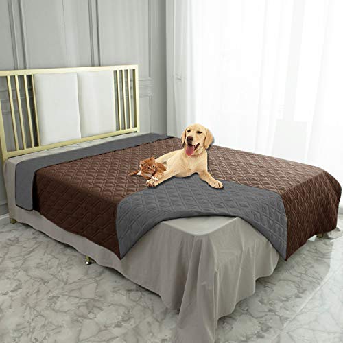 Ameritex funda impermeable para cama de perro sobre sofá, protege el mueble