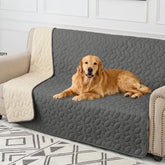 Ameritex cobertura impermeable para cama de mascotas en sofá protege contra líquidos.