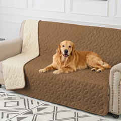 Ameritex funda impermeable para sofá camel 52x82, protección duradera contra líquidos.