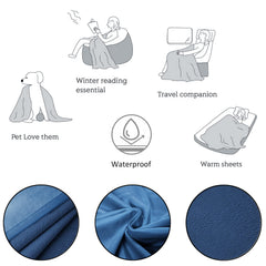 Ameritex manta reversible, dos caras para decorar.