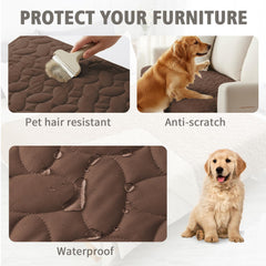 Ameritex funda antideslizante con patitas mantiene la funda en su lugar.
