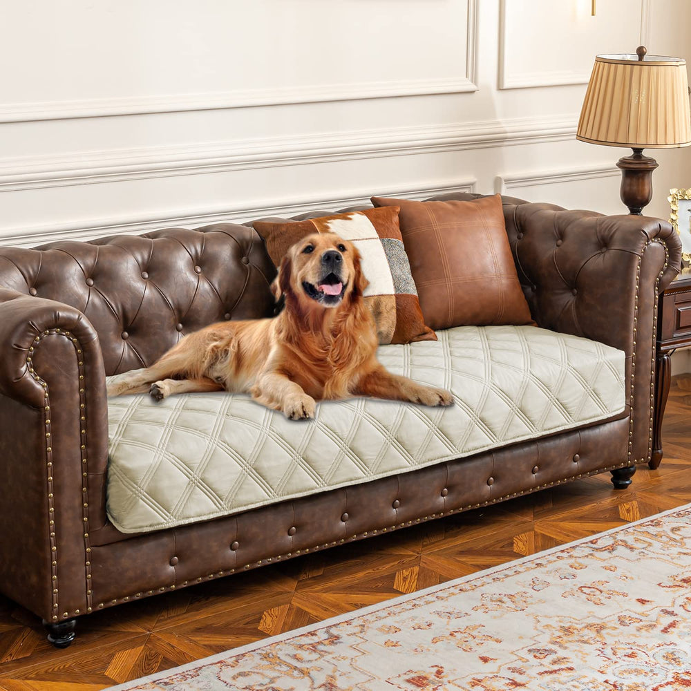 Ameritex funda impermeable para cama de perro en sofá