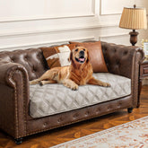 Ameritex funda impermeable para cama de perro protege muebles y mantiene la zona limpia